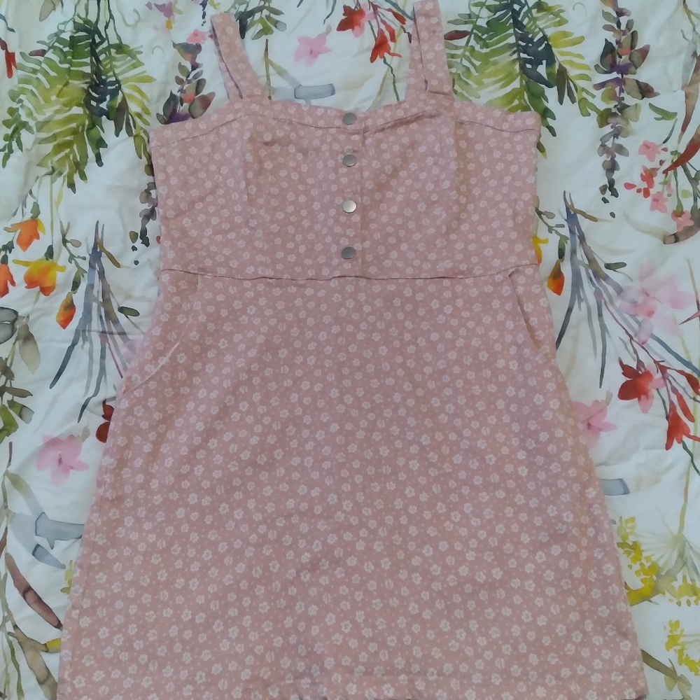 Pink Floral Dress